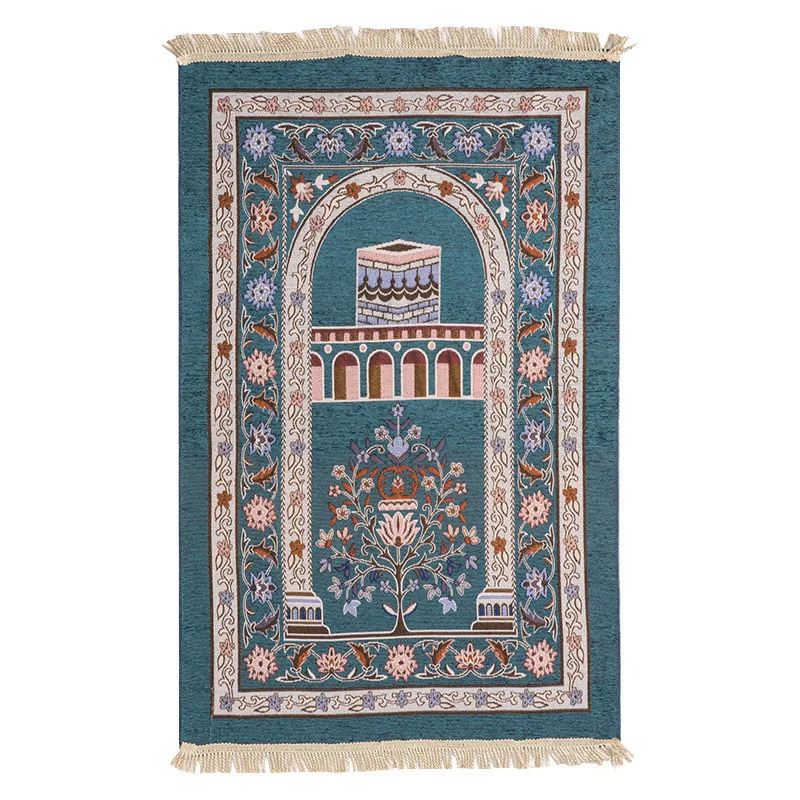 Comfortable prayer mat Worship mat washable tassel Muslim mats