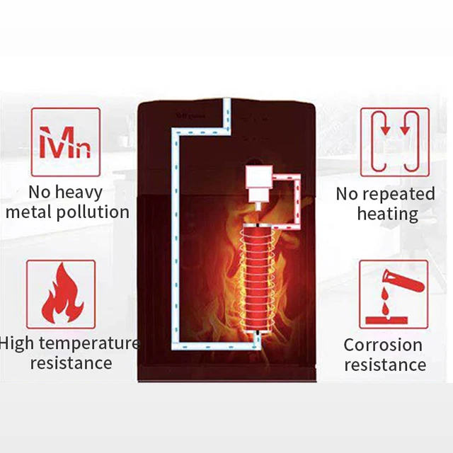 Outdoor Garage Low Frequency Resonance Instrument Luxury Instant Heating Water Dispenser
