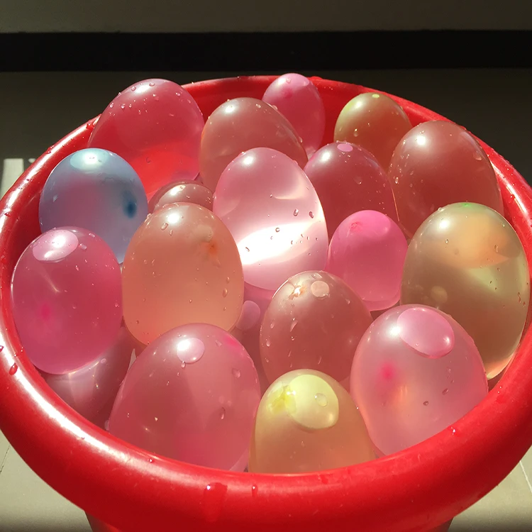 Certificated Summer Toys Reusable Magic Latex 0.2g Water Bomb Soft Small Balloon Ballons for Carnival