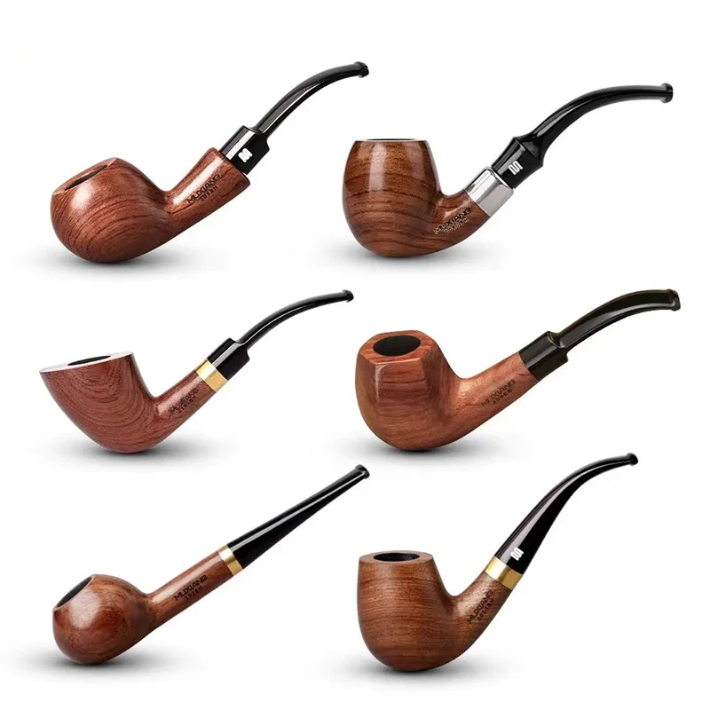 Различные стили натуральная грушевидная табачная трубка индивидуальный логотип разумная цена курительные трубки для джентльмена