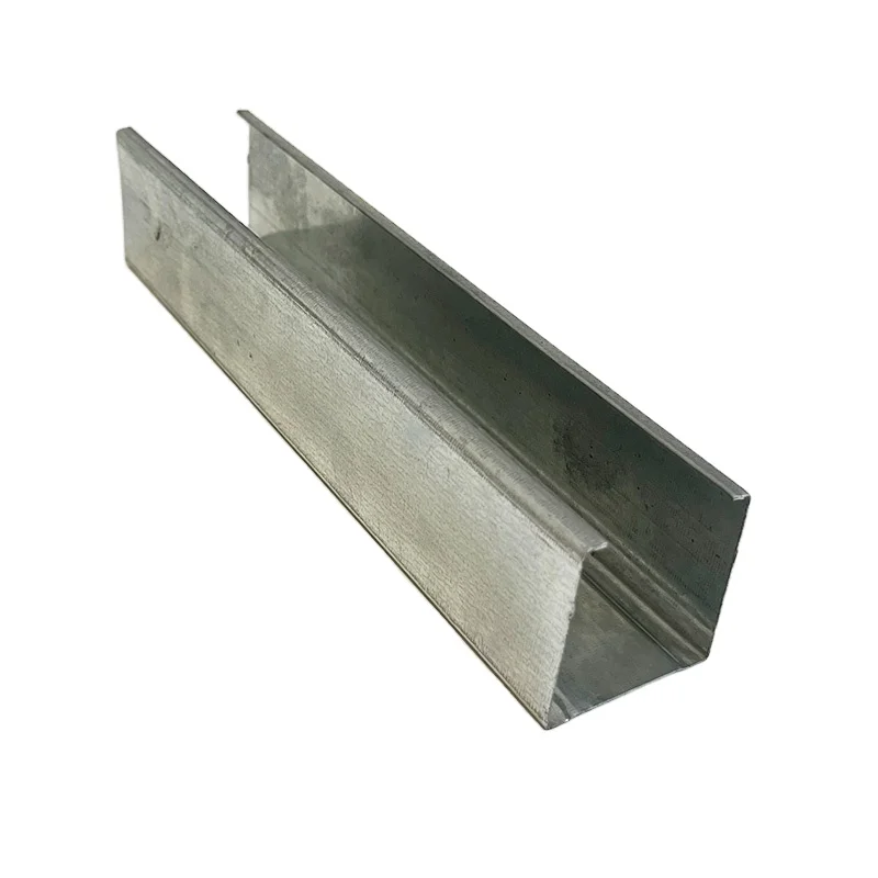 Customized Sizes Drywall Profile U And C Multi-Type Stud Track Ceiling Frame Main Channel Light Steel Keel