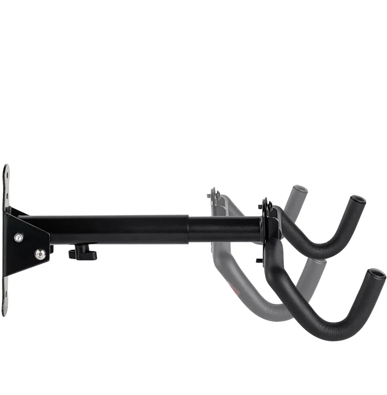 Easy Installation Steel and Alloy Bike Stand Universal Space-Saving Vertical Wall Bicycle Display Rack
