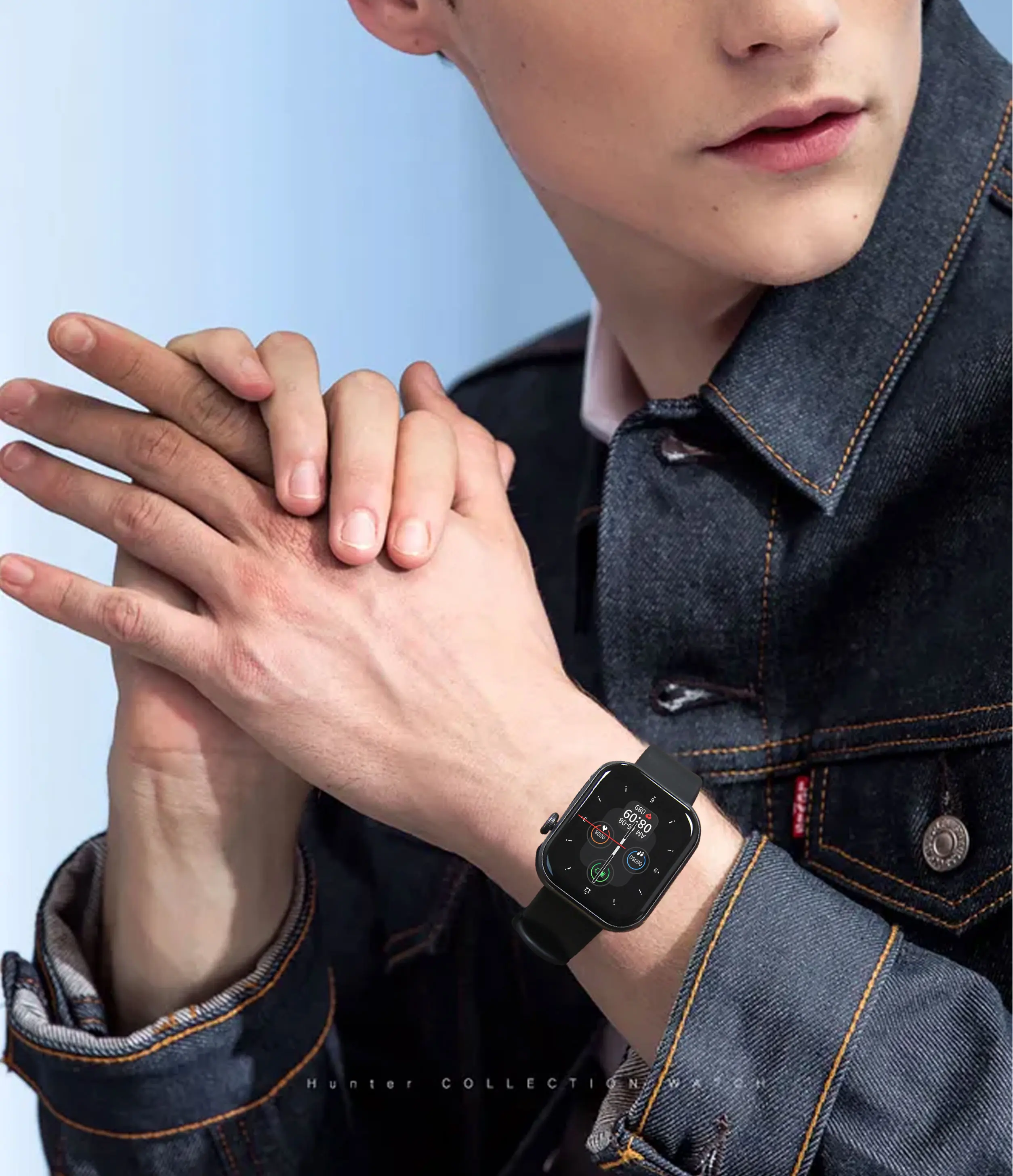 Wenin LC201 Hot sale Fashion Kids Calling Smart Watch 2022 Band For men Women Samrtwatches