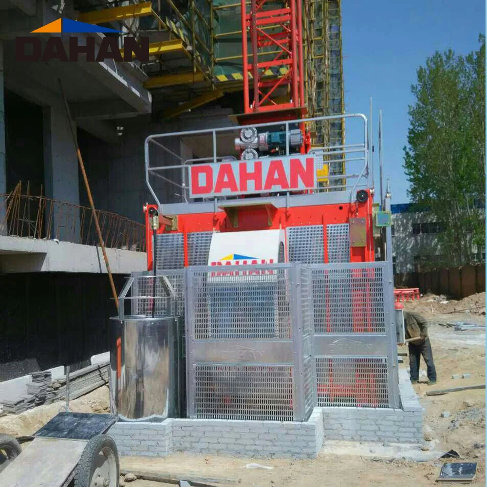 SC200/200 100m/min High Speed Construction Material Lifing Hoist