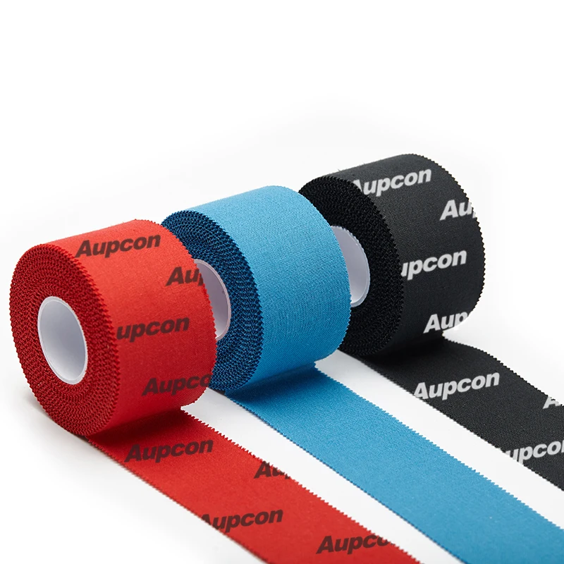 Cotton High Quality Weightlifting Adhesive Sports Tape Finger Tape Athletic Sports Tape 3.8CM*13.7M