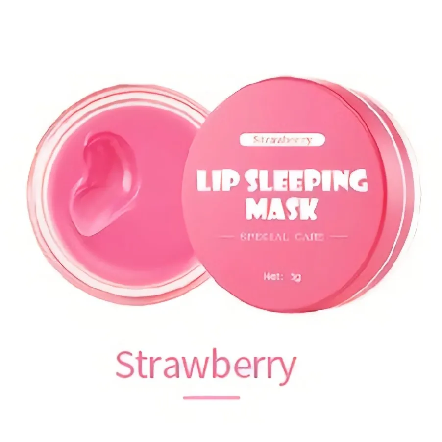 Sleeping Lip Mask Skincare for Chapped, Cracked, Dry, Wrinkled Lip Repair Cruelty Free without Glutens and Parabens
