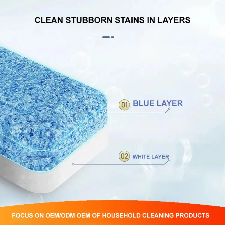 Private Label OEM Natural Washing Dishwasher Detergent Capsule Dishwashing Tablets for Dishwashing Machine