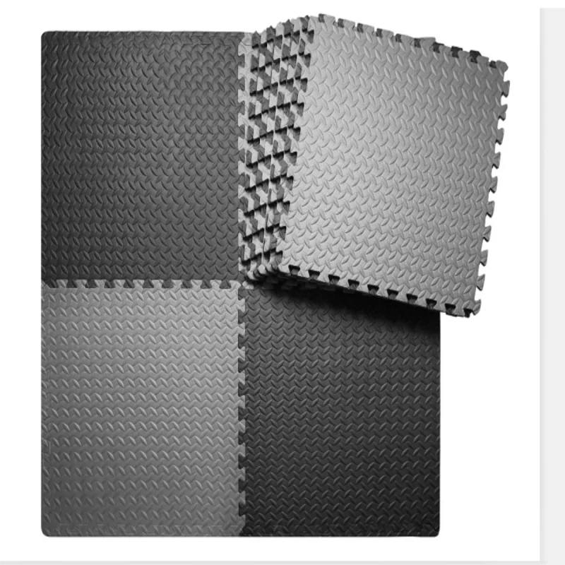 black interlocking EVA Wholesale Tatami Floor Puzzle Gym Exercise Mat play mat