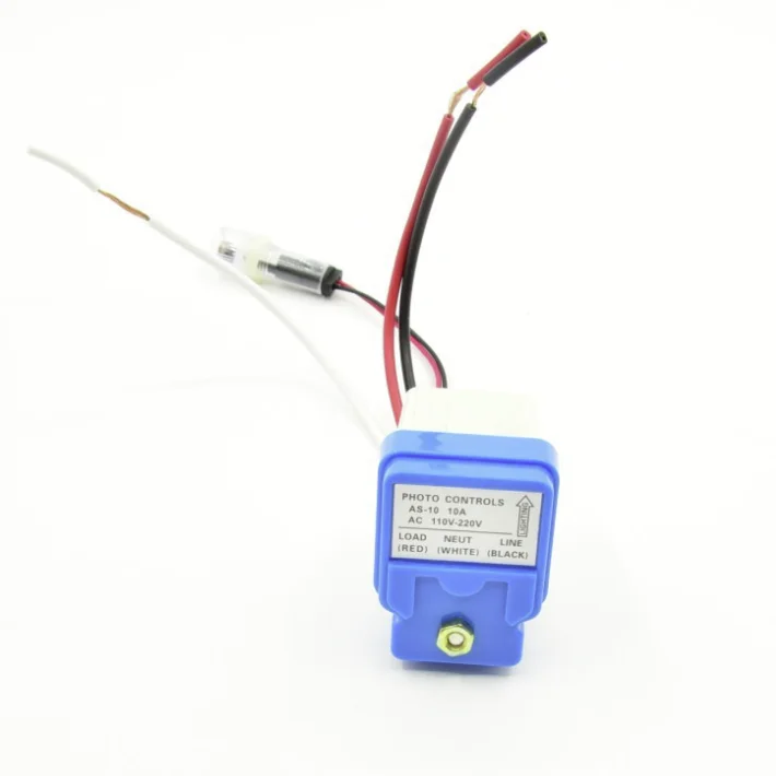 Водонепроницаемый и молниезащищенный переключатель управления освещением, уличный фонарь, автоматическое освещение ночью, переключатель с датчиком освещения