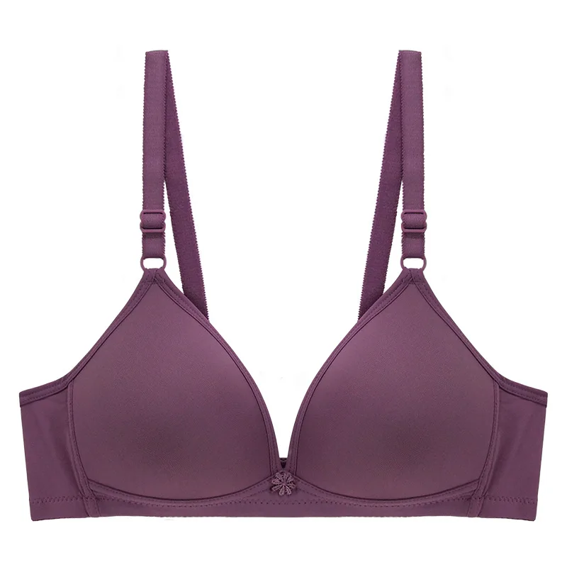 Women hot deep V underwear models triangle seamless 38 bra size