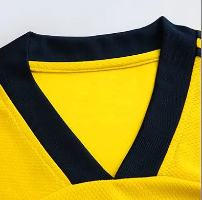 
Free shipping wholesale price football shirt 2020/2021 home yellow thailand quality soccer jersey 