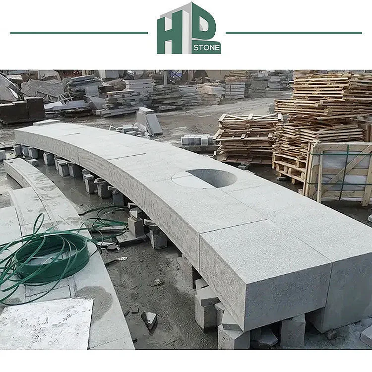 Chinese Grey Granite Garden Paving Kerb Grey Granite Kerb Stones Grey Granite Curb Stone