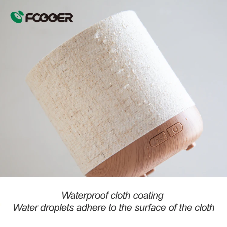 200ML Waterproof cloth coating Soft night lamp Fabric Ultrasonic Machine Aromatherapy For Hotel Decoration