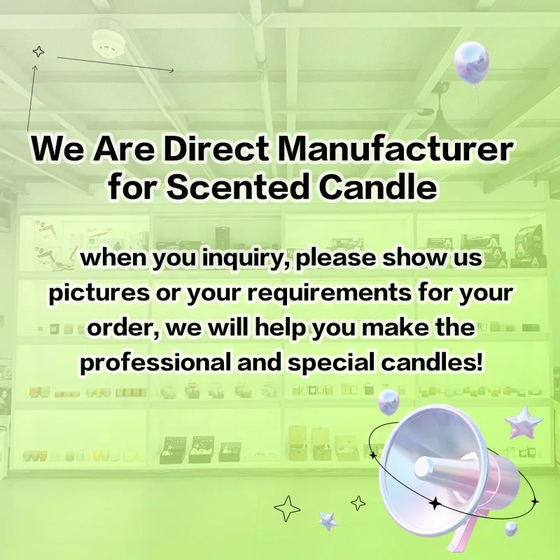 Exquisite Custom Unique Dessert Shaped diy Scented Candle custom