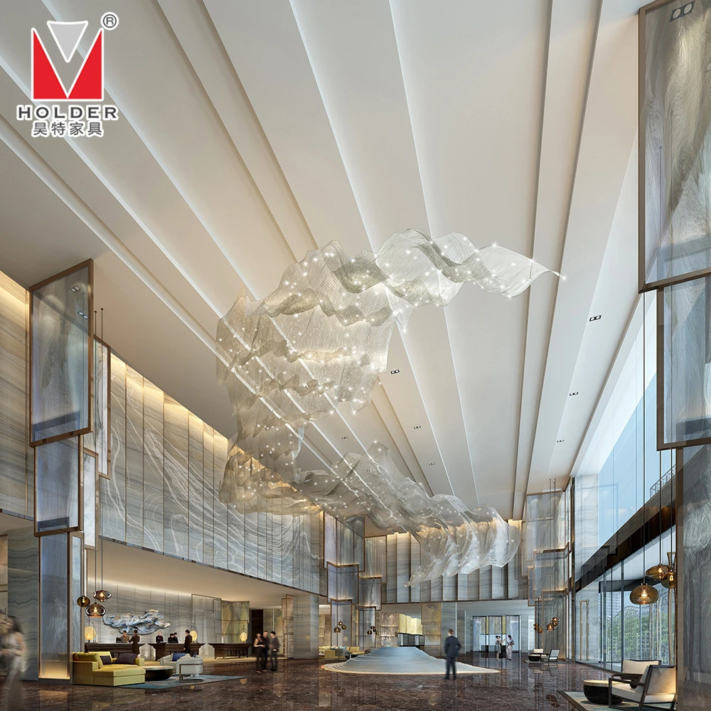 5-star hotel customized contemporary complete living room commercial modern hotel suite hotel furniture