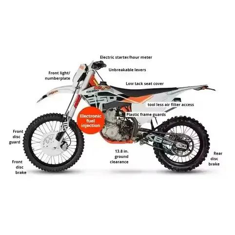 Супер производительность 2024 KAYOs K6-EFI 250 cc 4-тактный электрический мотоцикл