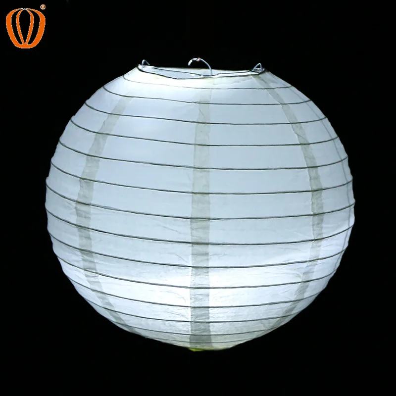 low price led  paper lantern with red orange yellow green blue purple white color for 3'4'6'8'10'12'14'16'18'20'inches