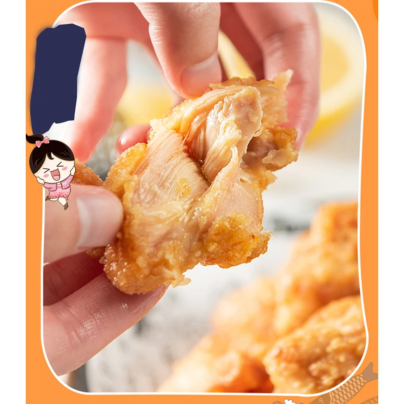 Japanese Fried Chicken Karaage Frozen Fried Chicken Nuggets Meat Snacks