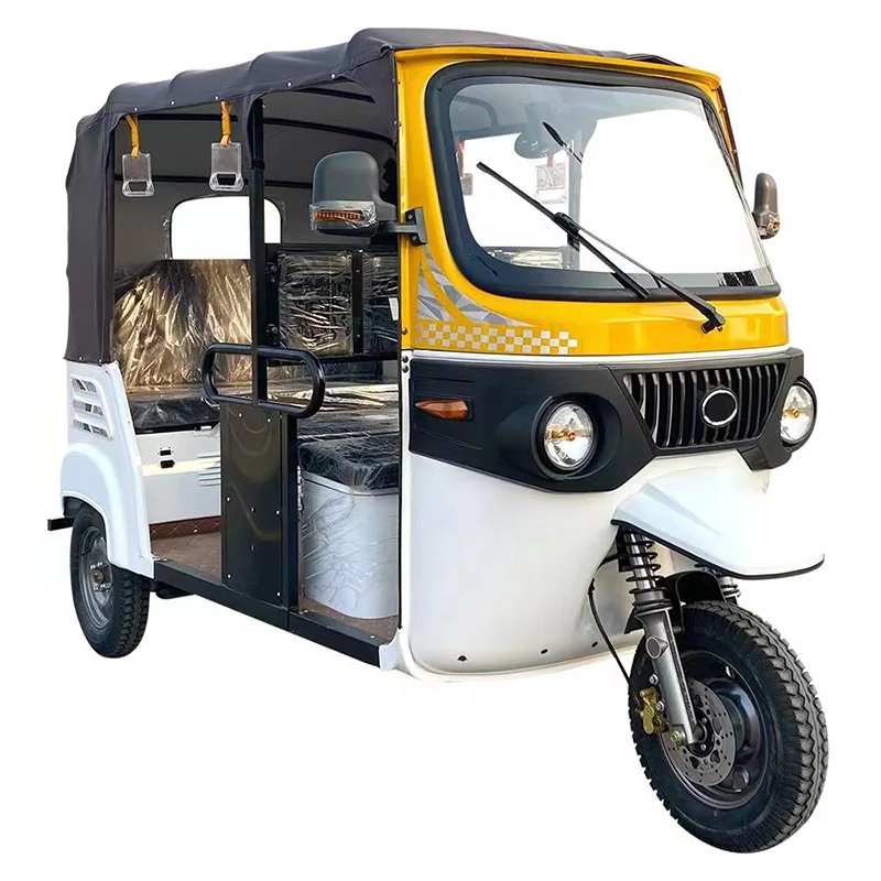 CKD SKD 12 inch 1800W 45km/h speed 80km range electric tricycles three wheel closed electric tricycle china