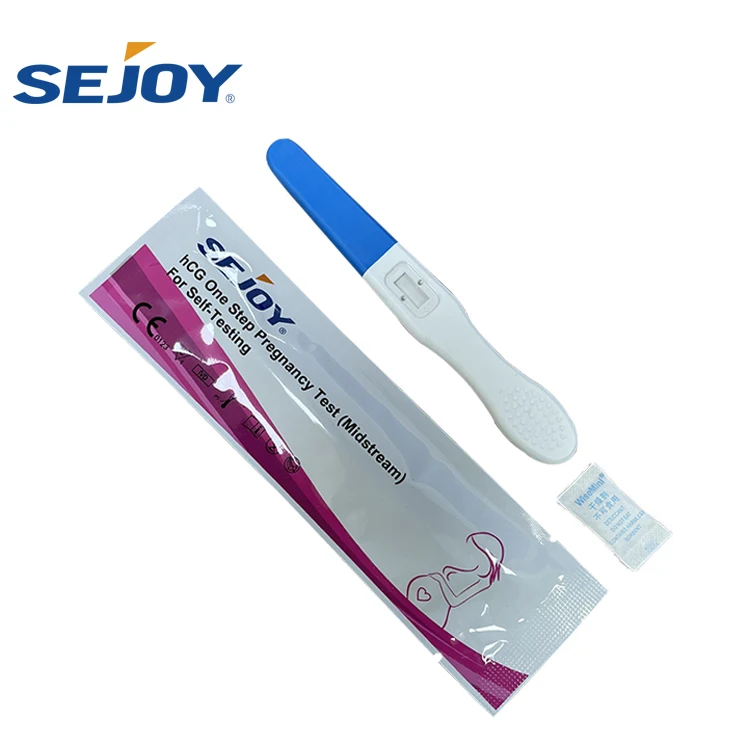 Sejoy Pregnancy test kit manufacturers urine hcg midstream test pregnancy test kit