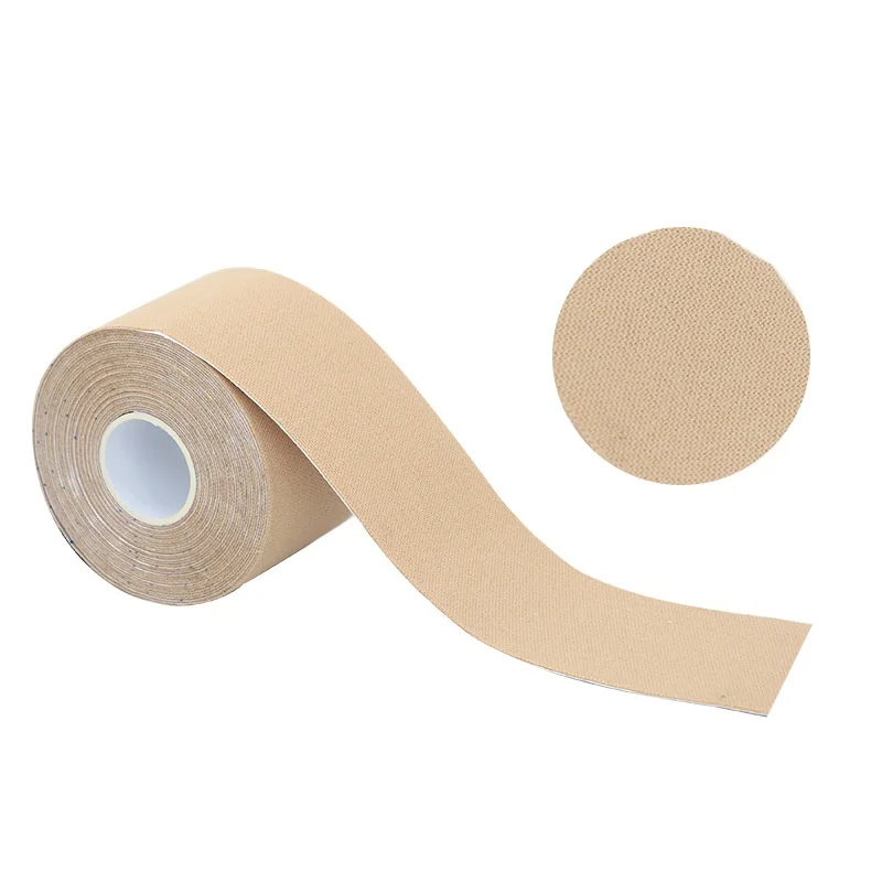 GoalFit 2024 Sports Athletic Tape Fitness Workout Elastic Achilles Kinesiology Tape Waterproof Cotton Tape