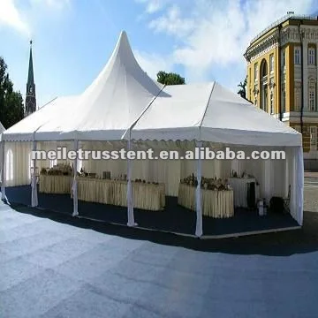 outdoor garage car tent event tent aluminum truss Guangzhou pyramid event tent for sale