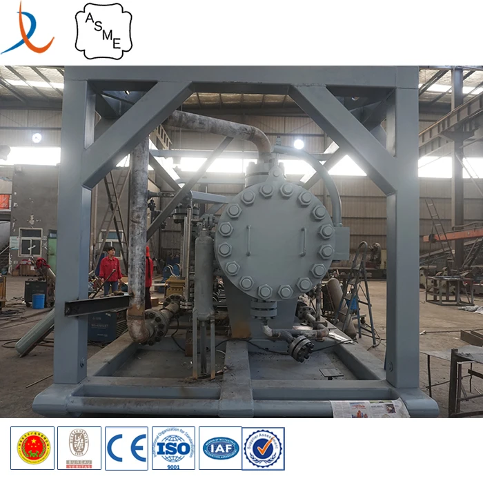 Gas and liquid separator / oilfield scrubber / flash trap