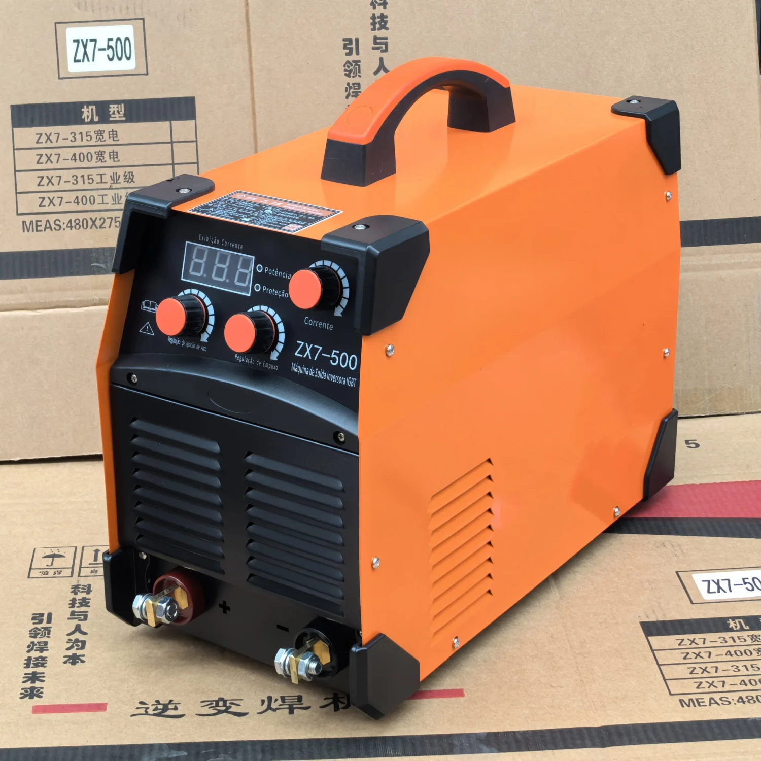 Professional manufacture igbt welding equipment class f inverter welding machine ZX7-500 electronic welding machine