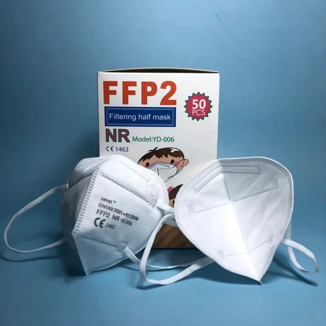 Оптовая продажа, высококачественные одноразовые детские маски FFP2, многоразовые защитные Детские маски FFP2