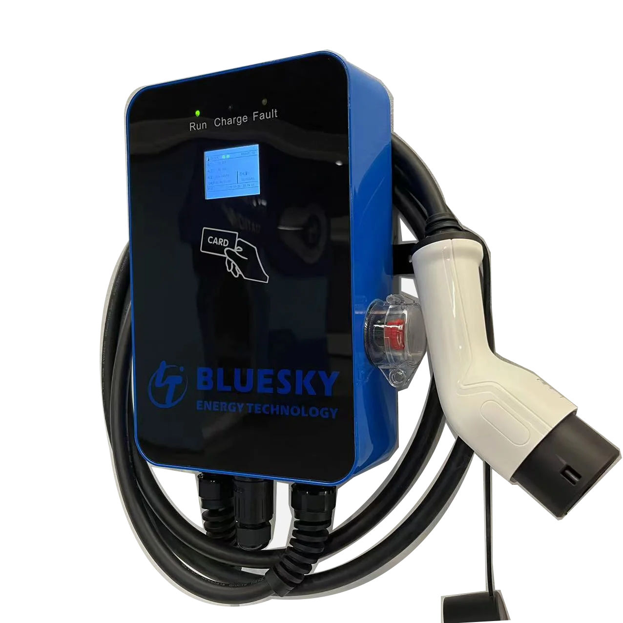 7 кВт ac Тип 2 электрическая Автомобильная зарядная станция wallbox 3,5 м длина CE сертификация OCPP1.6J для дома