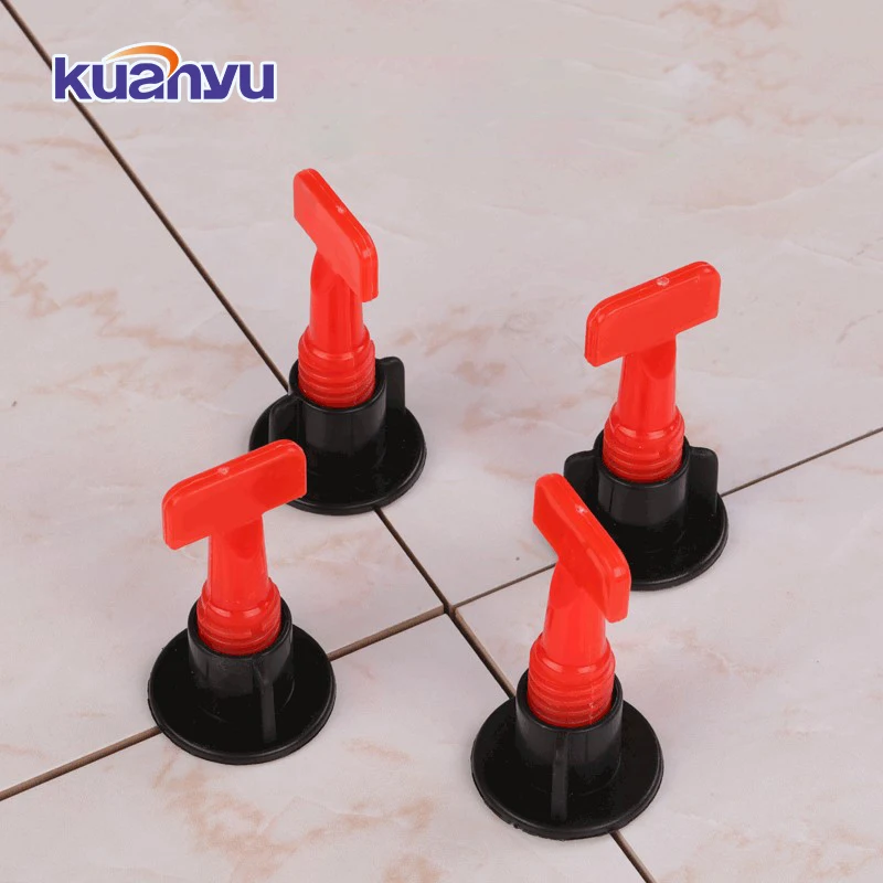 Tile Accessories Recyclable Tile Leveling Tool Clips 3 To 12 mm Reusable Tile Leveling System