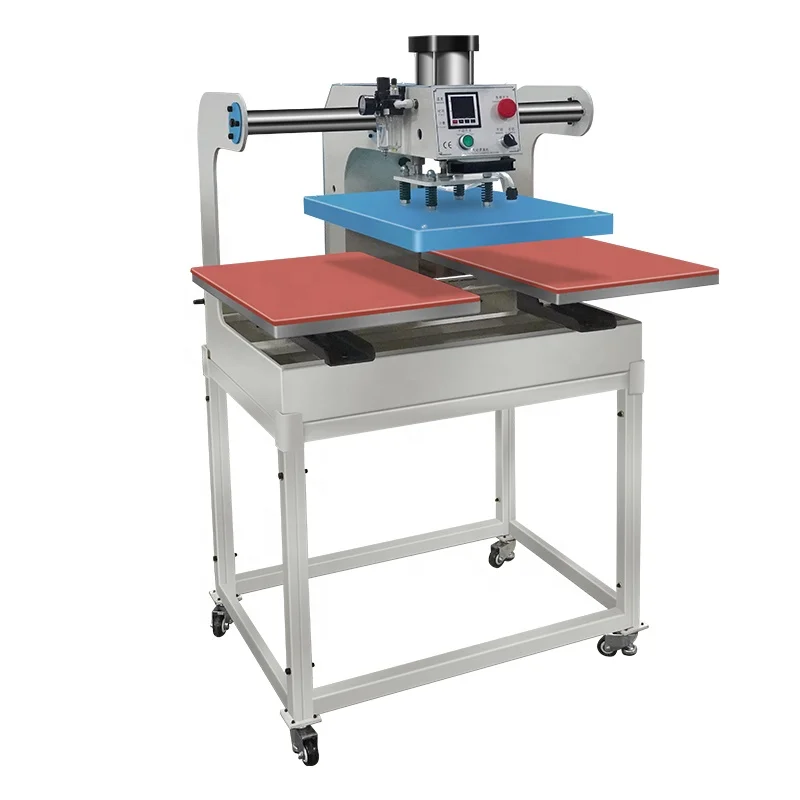 The latest Hot Sale 40*60cm Pneumatic Double Stations Large Format Heat Press Machine T-shirt Printing Press Machine