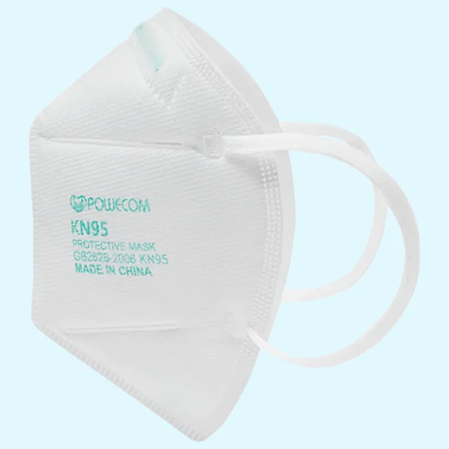 
Powecom Hot Sale KN95 Earloop Mask Disposable PROTECTIVE Face MASK 