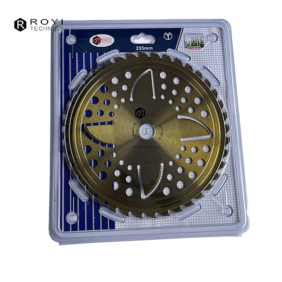 Alloy blade mower weeding brush cutter accessories electric gasoline lawn mower saw blade multipurpose weed mower blade