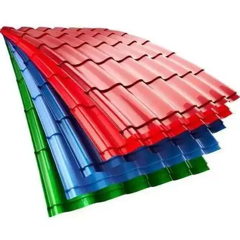 High Quality PPGI Corrugated Roof Sheet Corrugated Galvanized Roofing Sheet PPGI Metal Tile Corrugated PPGI Galvanized Steel
