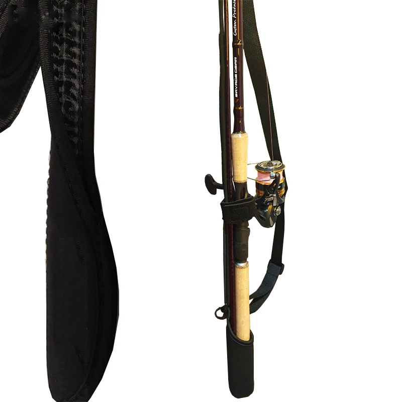 2023 Wholesale adjustable new fishing rod reel seat nls/nlc casting braided mesh rod fishing rod socks