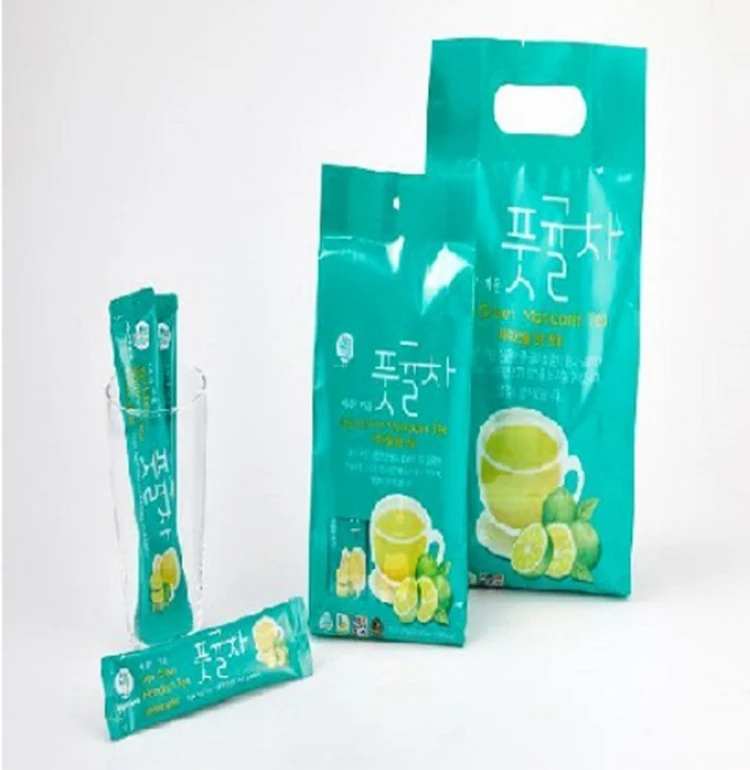 [JEJU]Korea Bagged Tea Bags Pouch Good Quality And Fragrant Jeju Green Mandarin Tea