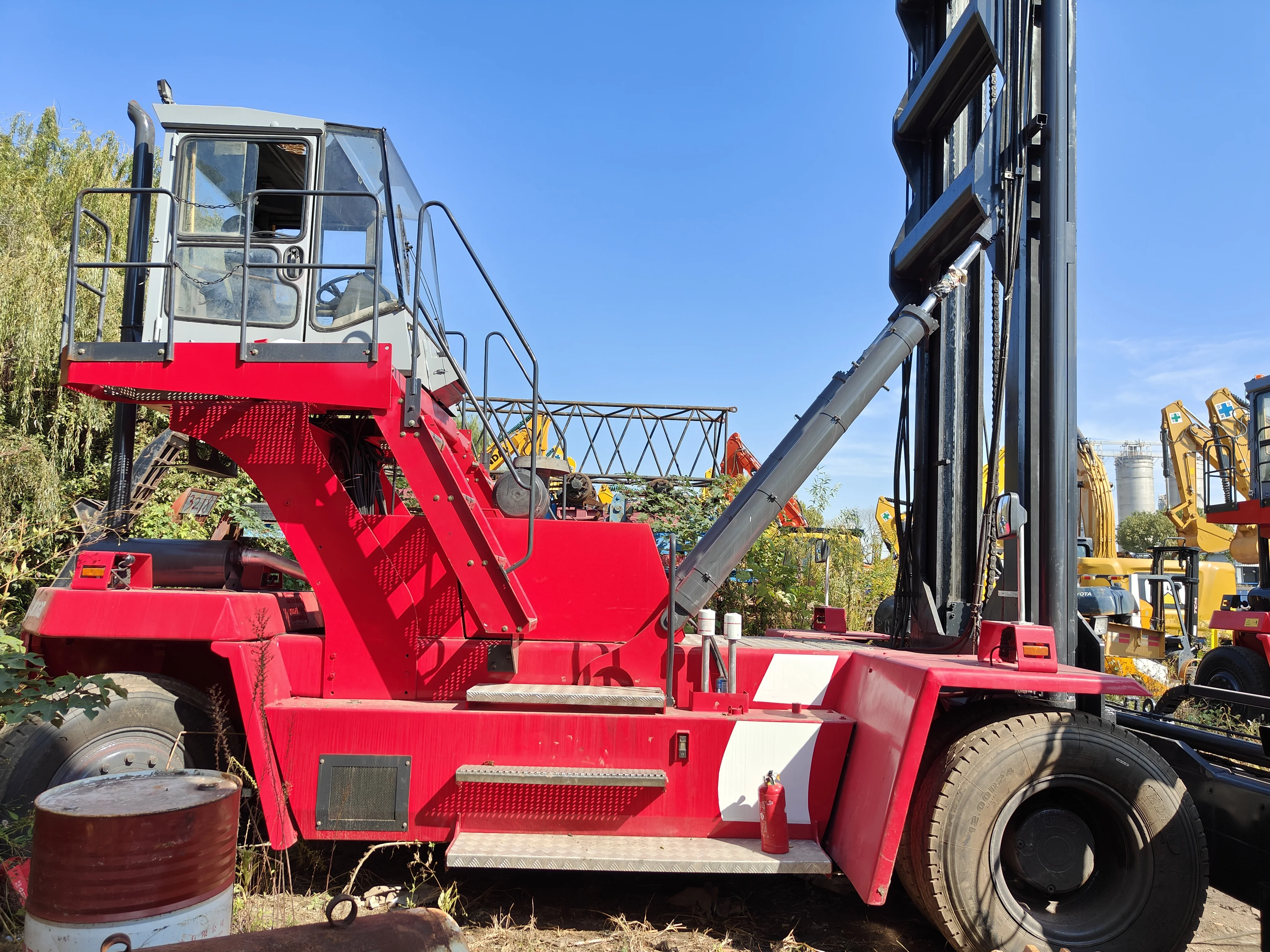 Original Kalmar container handler used kalmar DCE80 DCE80E price for sale