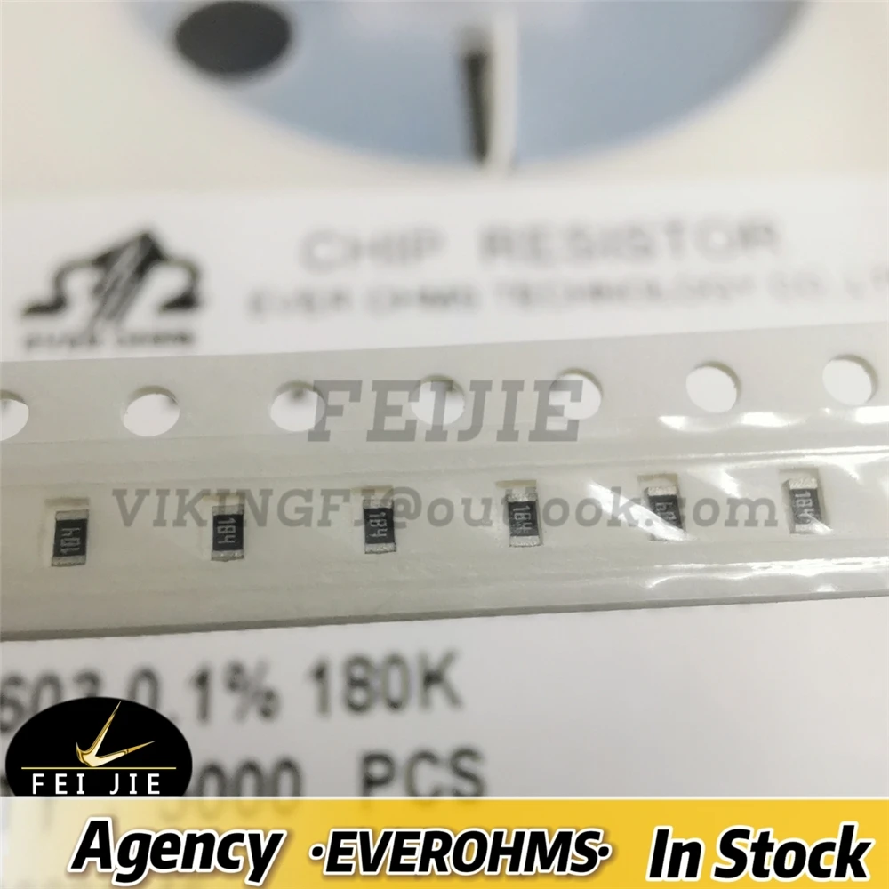 THIN FILM PRECISION RESISTOR0603-180K 0.1% 25PPMTR0603B180KP0525Z