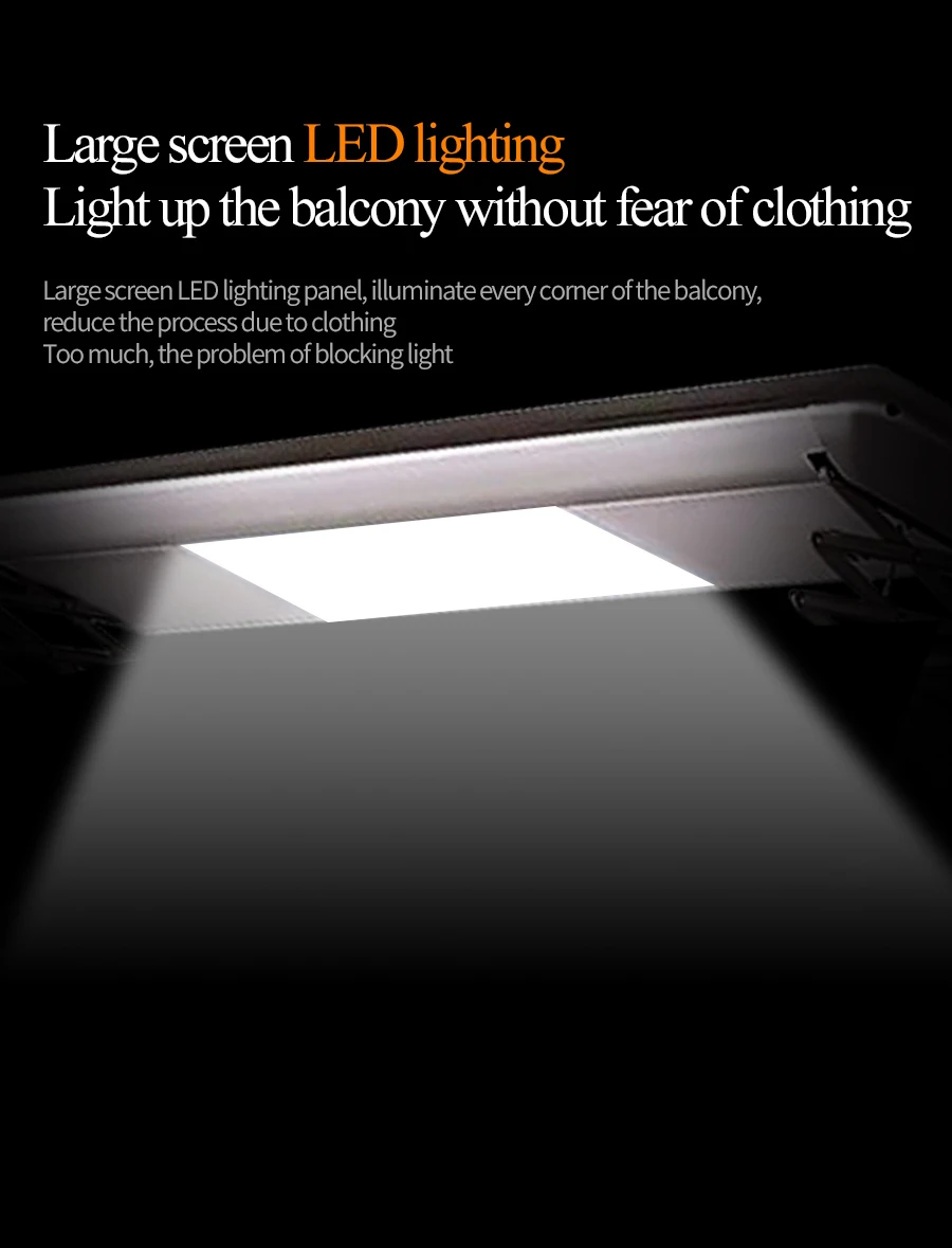 Intelligent Electric Balcony Foldable Automatic Ceiling Mounted Clothes Drying Rack Walmart