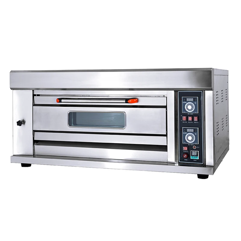 gasbaking equipment commercial  Deck Oven for Pizza 3 Deck 6 Trays
