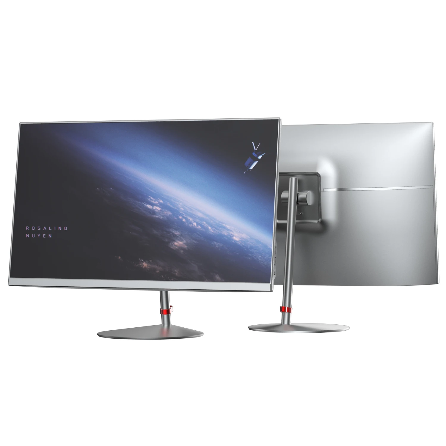 22 inch low cost pc i7 7700 Monitor desktop computer all in one pc with Round bottom stand