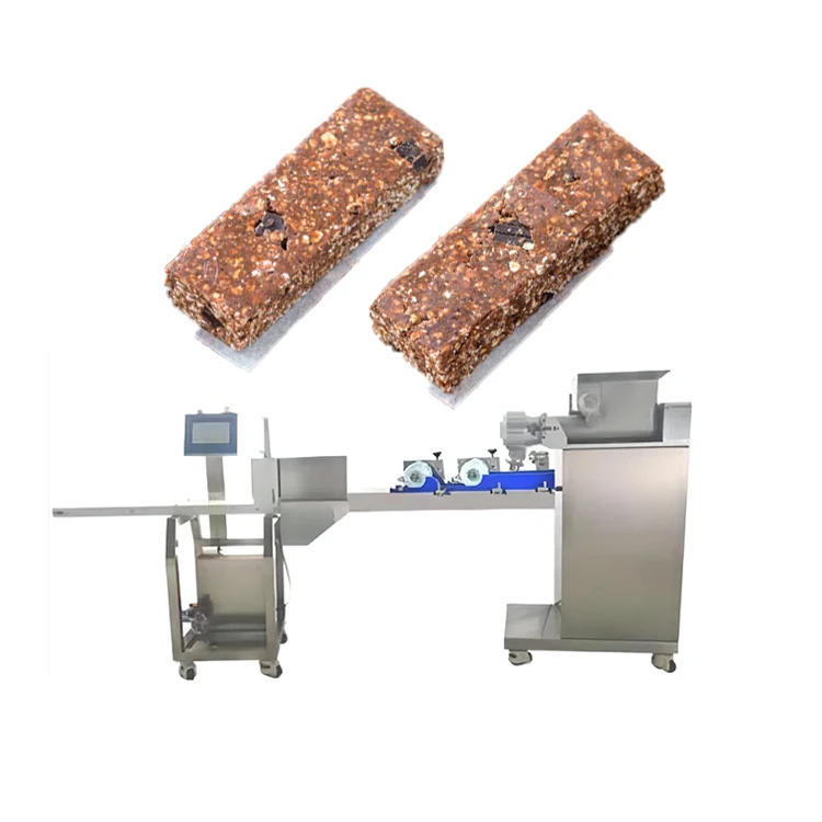 Cereal Protein Granola Nut Bar Processing Equipment Peanut Brittle Making Machine