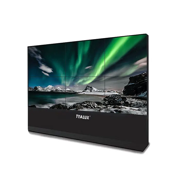 4k supported 5.5mm bezel lcd video wall multi panel video wall 46inch lcd video wall full hd display