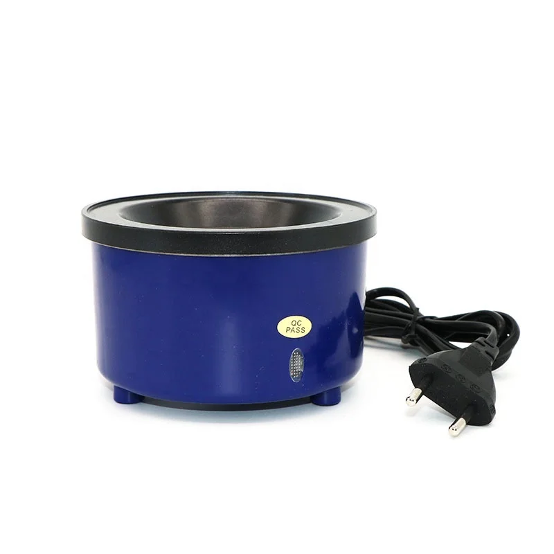 Temperature Adjustable Hot Melting Glue Pot Keratin Beads Fusion Melt Pot Glue Melting Skillet Fusion Pots for Hair Extension