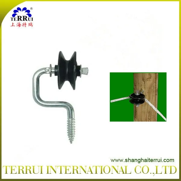 Economy Corner insulator for wooden post /Rotating Corner Post Insulator