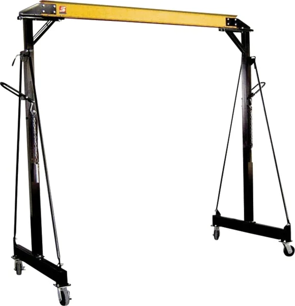 Portable moving gantry crane