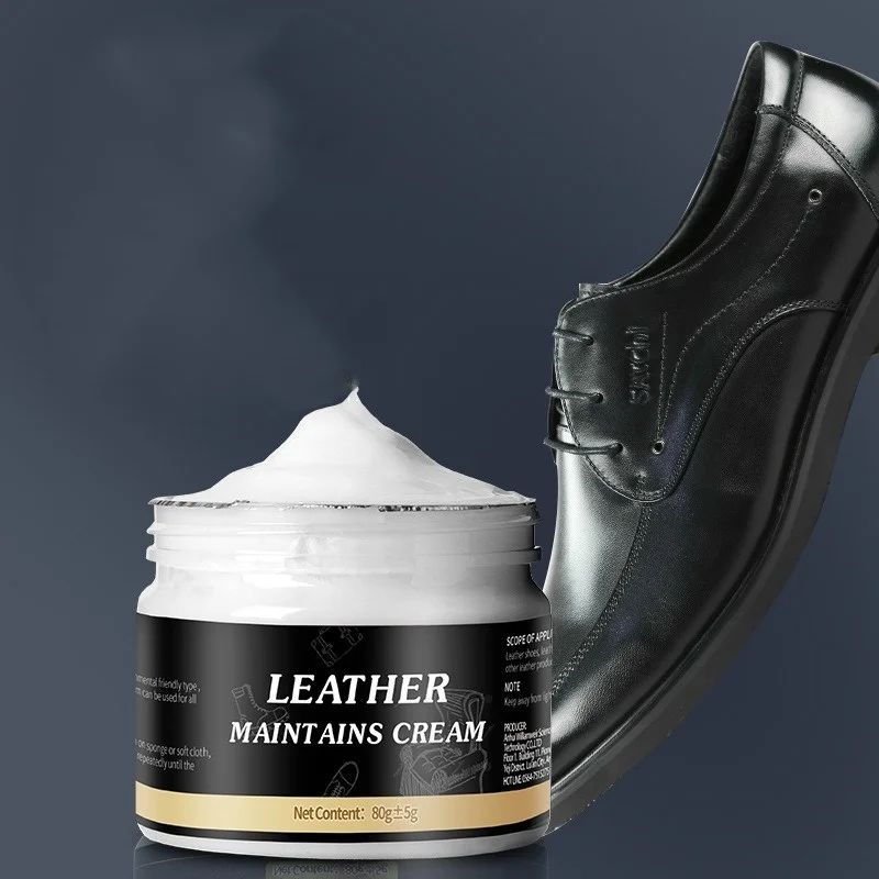 High quality 100g black colorless maintenance cream Shoe oil repair light household leather goods care cream