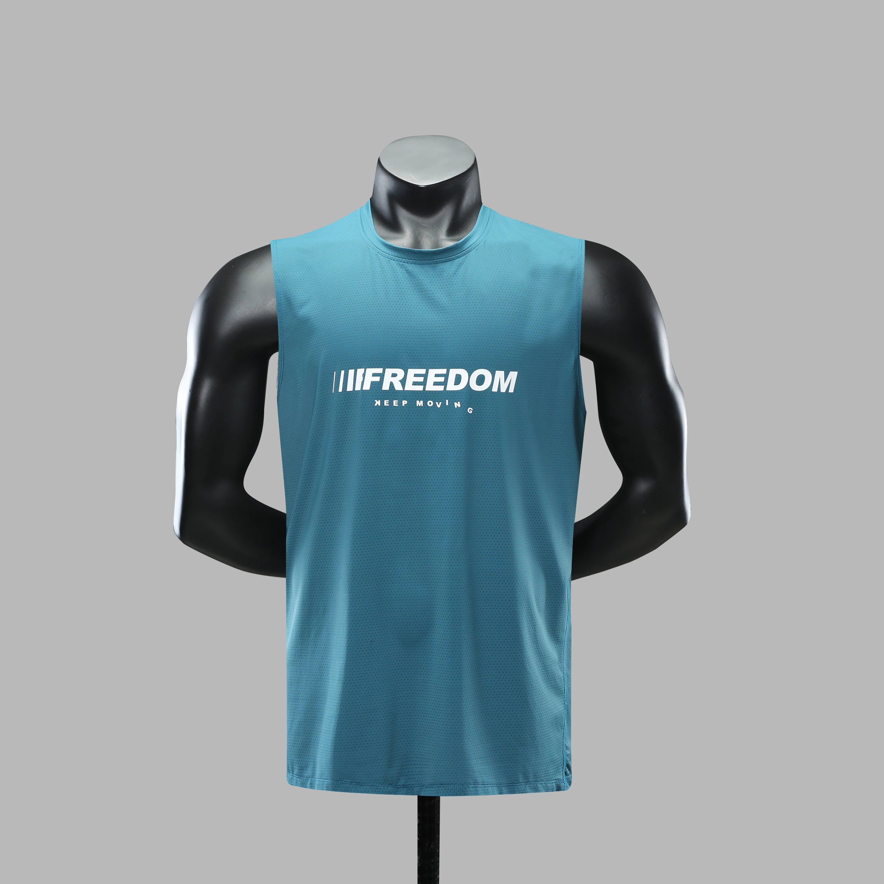 Wholesale custom men cotton white seamless fitness bodybuilding undershirt training string singlet gym tank tops vest for men