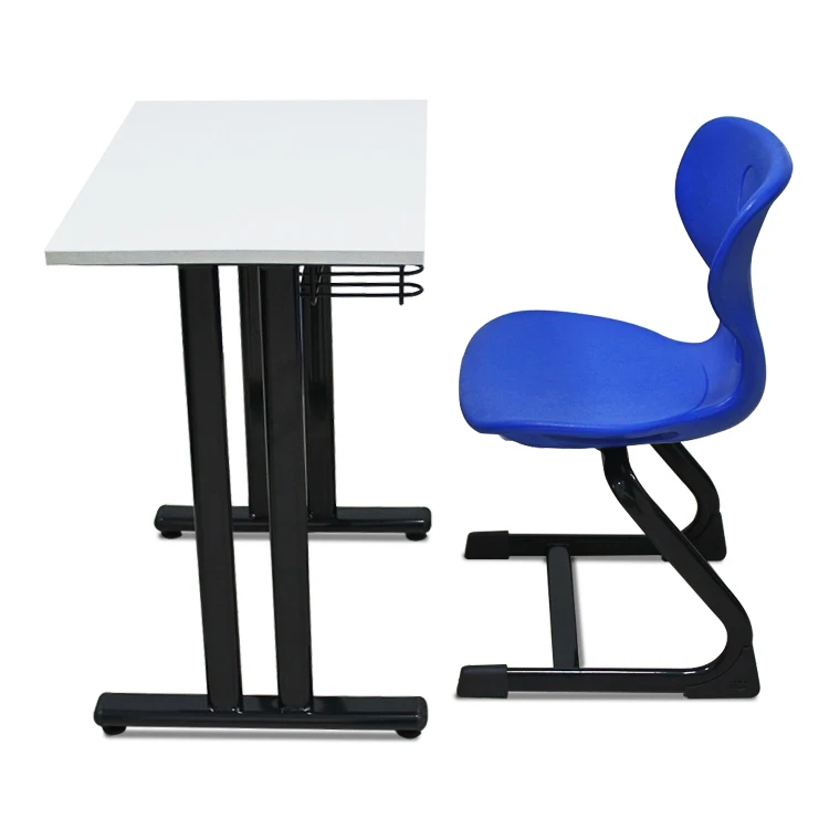 Middle School Furniture Library Book Reading Table and Chairs